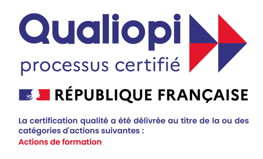 logo du certificat de qualité Qualiopi