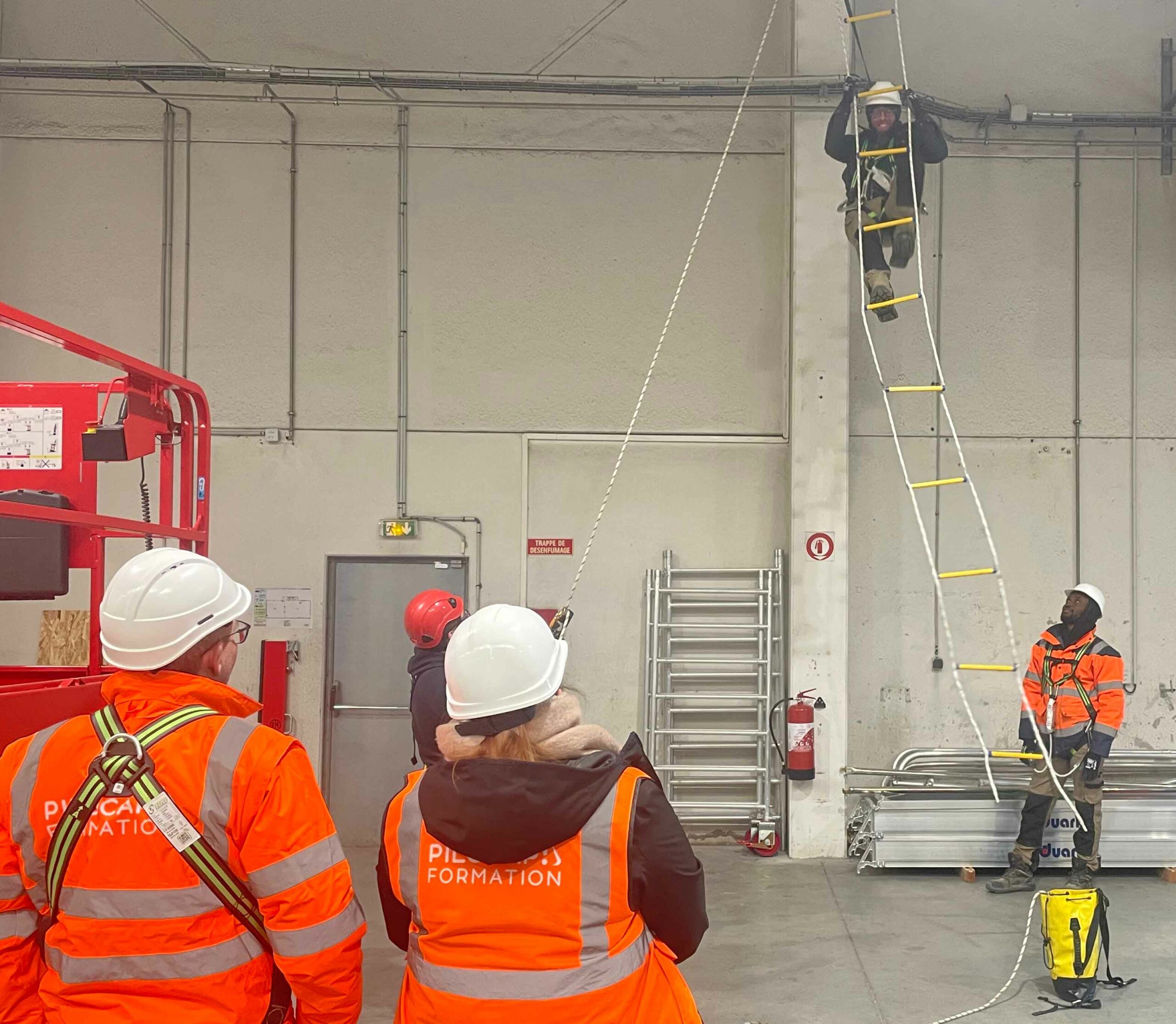 Formation travail en hauteur - Port des EPI