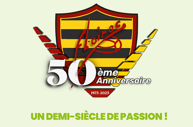 Logo du CM Floirac fqui fête ses 50 ans