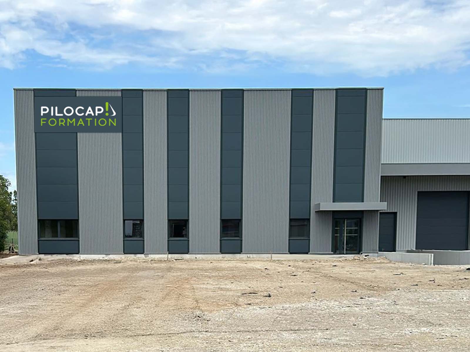 PILOCAP Lyon – façade du centre de formation avec logo visible