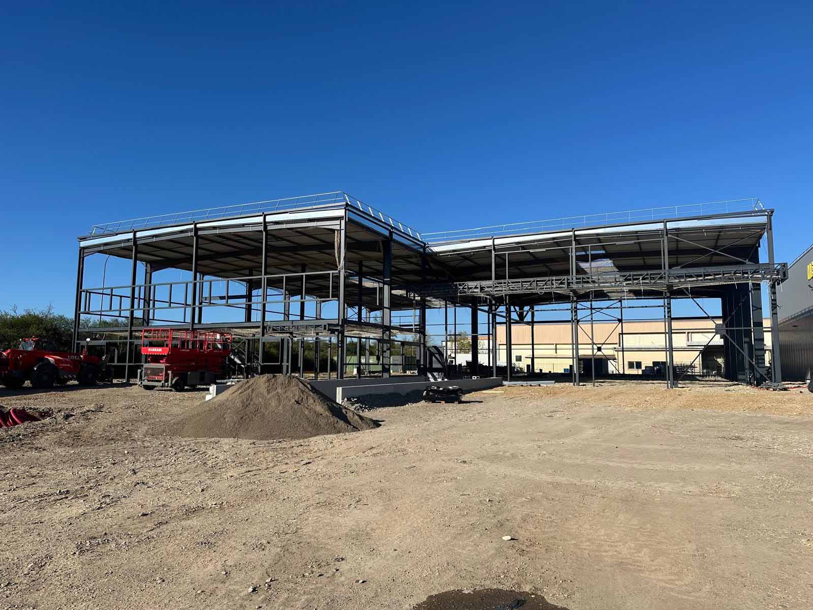 PILOCAP Lyon – construction du centre de formation à deux niveaux