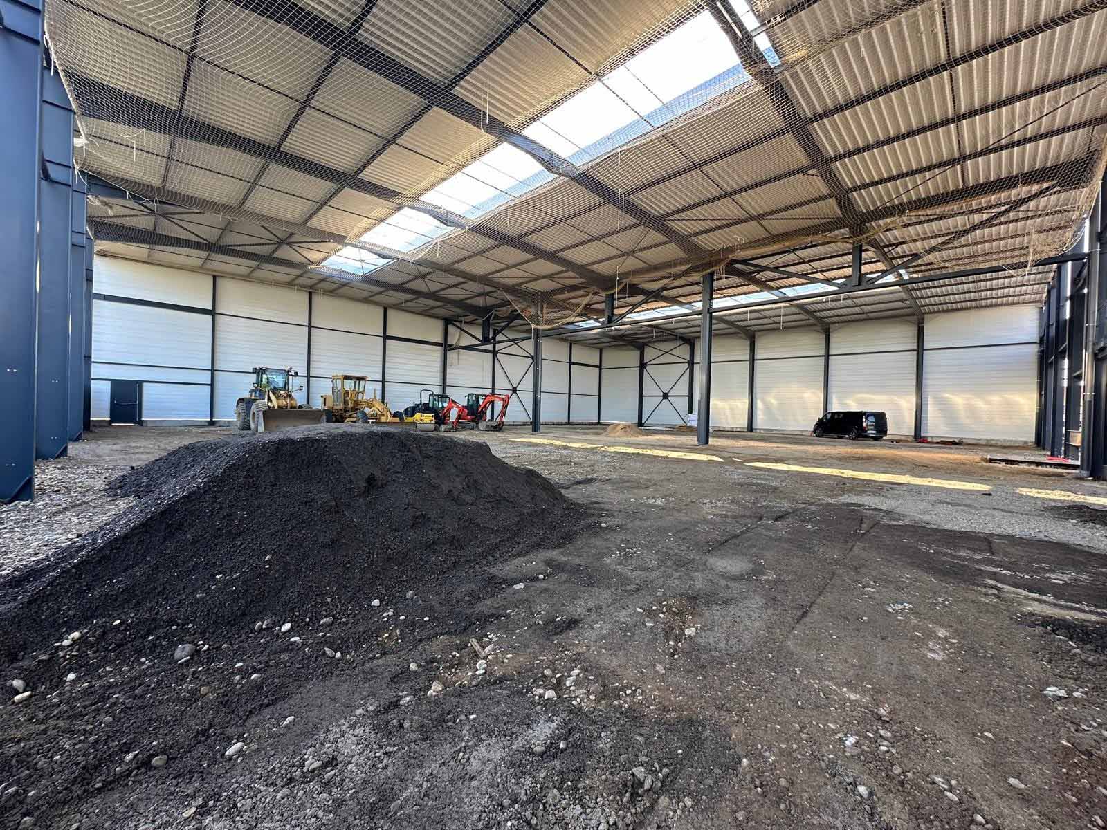 PILOCAP Lyon – intérieur du centre de formation en phase de finition