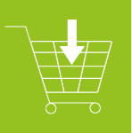 Pictogramme représentant la grande distribution