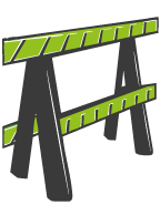 Schéma illustrant une protection collective temporaire