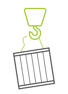 Risque de chute de charge lors d’une opération de levage