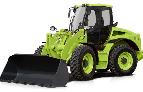 chargeuse sur pneus avec godet frontal engin de chargement